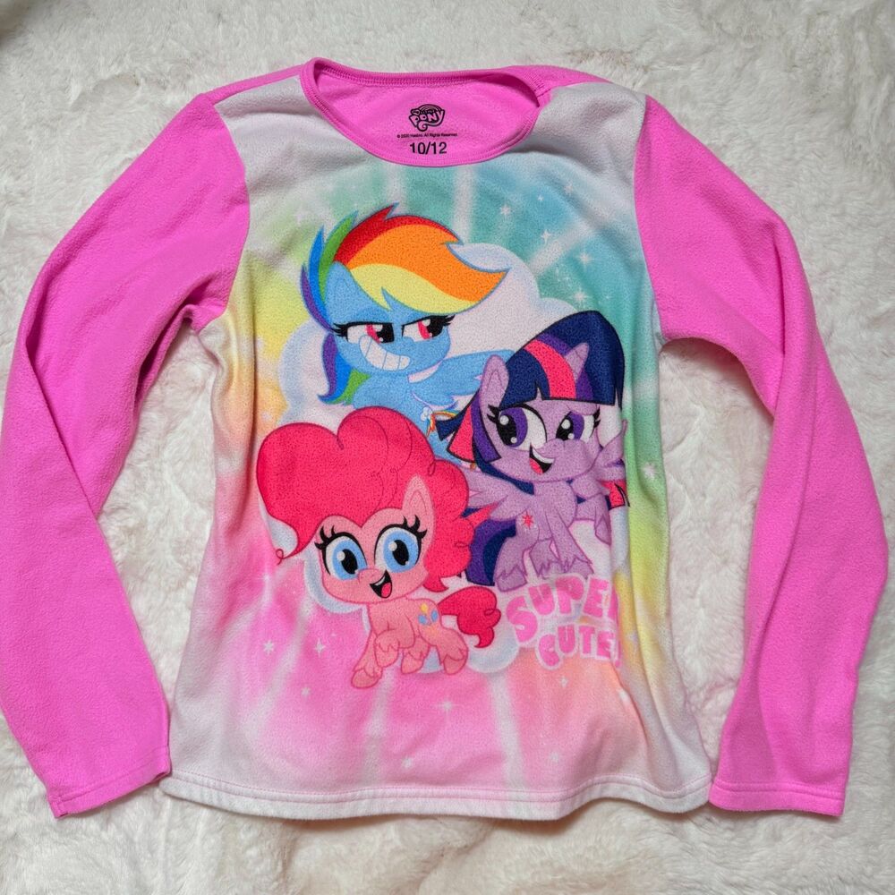 My Little Pony fleece pajama top